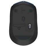 Logitech M171 - Maus - 2.4 GHz - Schwarz, Blau