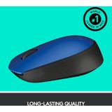 Logitech - M171 - Draadloze Muis - Blauw - Draadloze Technologie