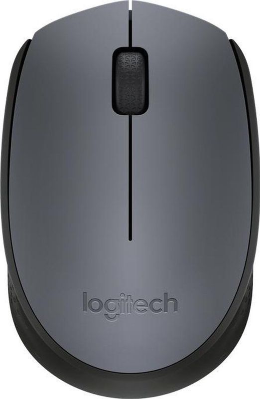 Logitech M171 - Draadloze Muis - Geschikt voor PC/Mac - Inclusief USB Mini Receiver - Grijs