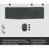 Logitech MK235 Wireless-Combo
