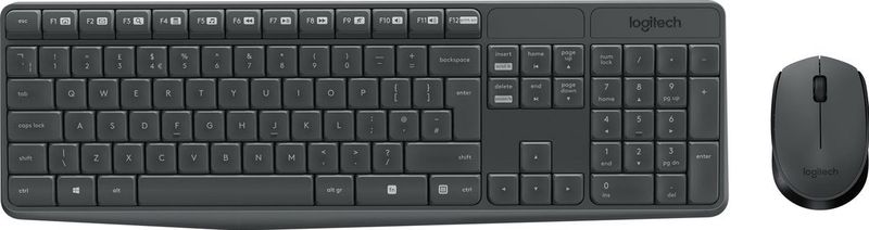 Keyboard and Mouse Logitech French AZERTY