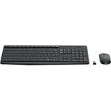 Logitech MK235 - Draadloos Toetsenbord en Muis - Azerty - Donkergrijs