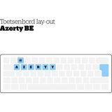 Logitech MK235 Kabelloses Set mit Tastatur und Maus für Windows, Belgisches AZERTY-Layout - Grau