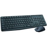 Toetsenbord Logitech MK235 Qwerty +muis zwart