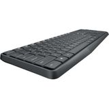 Logitech MK235 toetsenbord Inclusief muis RF Draadloos Hongaars Grijs
