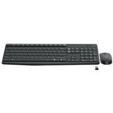 Logitech MK235 toetsenbord Inclusief muis RF Draadloos Hongaars Grijs