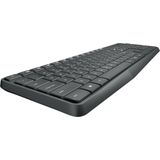 Logitech MK235 toetsenbord Inclusief muis RF Draadloos Bulgaars Grijs