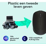 Logitech B170 - Draadloze Muis - Voor Windows, Mac en Chrome - Zwart