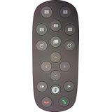 Logitech Group Afstandsbediening - Drukknopen - Zwart