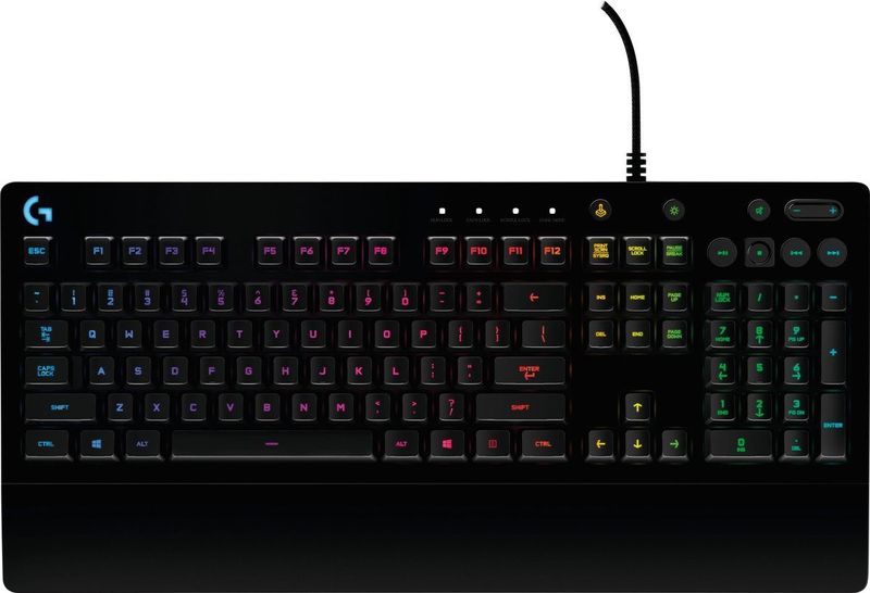 Logitech G213 - Toetsenbord - Bedraad - USB - QWERTZ Duits - Zwart