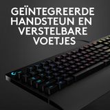 Logitech - G213 Prodigy - Toetsenbord - Zwart - Mech-Dome-toetsen