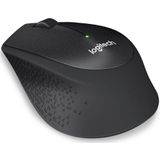 Logitech M330 Silent Plus - Draadloze Muis - Zwart