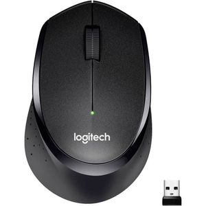 Logitech M330 Silent Plus - Draadloze Muis - Zwart