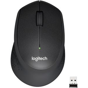 Logitech M330 Silent Draadloze Muis Zwart