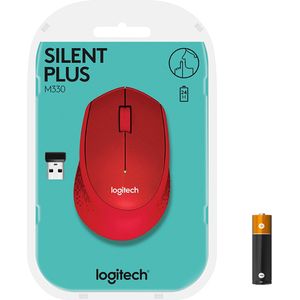 Logitech - M330 - Draadloze Muis - Zwart - Hoogwaardige Voetjes