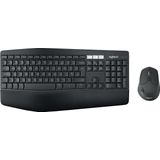Logitech MK850 Performance Kabelloses Tastatur-Maus-Set, Bluetooth & 2.4 GHz Verbindung via USB-Empfänger, 24 bis 36-Monate Akkuleistung, Handballenauflage, Französisches AZERTY-Layout - Schwarz