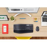 Logitech MK850 Performance - Draadloos Toetsenbord en Muis - Azerty - Zwart