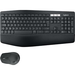 Logitech MK850 Performance - Draadloos Toetsenbord en Muis - Azerty - Zwart