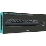 Logitech MK850 Performance - Toetsenbord en muis set Bluetooth, 2.4 GHz - Qwerty