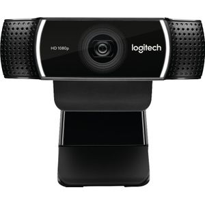 Logitech C922 Pro - Webcam - Streaming - Full HD 1080p/30fps - Zwart