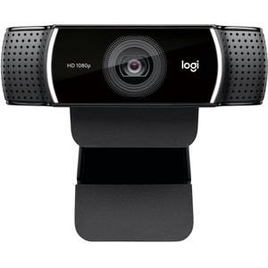 Logitech - Hd Pro C922 - Webcam - Zwart - Glazen Lens - 1080p
