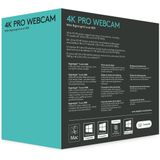 Logitech BRIO - Webcam - 4K Business Edition - HDR - 60 FPS - Windows & Mac - Zwart
