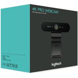 Logitech BRIO - Webcam - 4K Business Edition - HDR - 60 FPS - Windows & Mac - Zwart