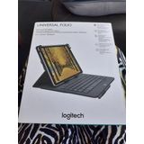 Logitech - Universal Folio - Tablet Accessoire - Zwart - Kunststof