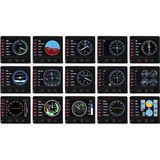 Logitech G Saitek Pro - Flight Instrument Panel - PC - Zwart