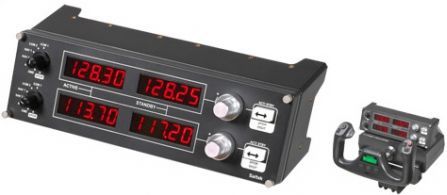 Logitech G Saitek Pro - Flight Radio Paneel - PC - Zwart