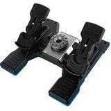 Logitech G Saitek Pro Flight Rudder Pedalen Zwart PC