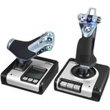 Logitech G Saitek Vlieg Simulatie X52 - Flight Control System - Zilver - PC