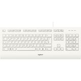 Logitech K280E Pro f/ Business toetsenbord USB QWERTZ Duits Wit