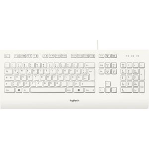 Logitech K280E Pro f/ Business toetsenbord USB QWERTZ Duits Wit