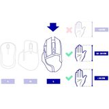 Logitech - MX Ergo - Draadloze Muis - Zwart - Materiaal: Kunststof