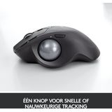 Logitech MX Ergo - Draadloze Ergonomische Trackball Muis - Zwart