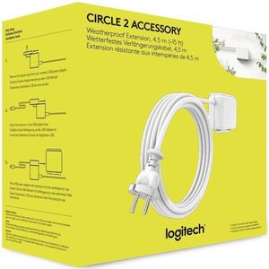 Logitech 961-000439 beveiligingscamera steunen & behuizingen Voeding