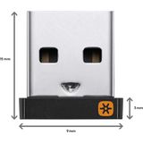 Logitech USB Unifying Receiver - Zwart