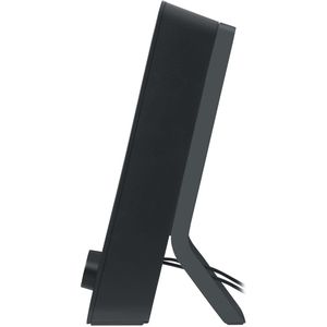 Logitech Z207 Bluetooth-luidsprekersysteem voor pc, stereogeluid, 10 W vermogen, 3,5 mm audio-ingang, hoofdtelefoonaansluiting, meerdere apparaten, UK-stekker, computer/TV/smartphone/tablet, zwart