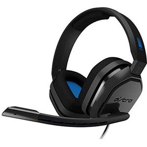 ASTRO A10 Gaming Headset, Lichtgewicht, ASTRO Audio, Dolby ATMOS, 3.5mm Audio Aansluiting, Schadebestendig, voor Xbox Series X|S, Xbox One, PS5, PS4, Switch, PC, Mac, Mobiel - Zwart/Blauw