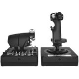 Logitech - X56 Hotas - Simulatiecontroller - Zwart - Grijs - Met Gashendel En Joystick