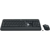 Logitech MK540 - Draadloos Toetsenbord - QWERTZ - Zwart