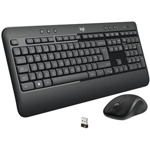 Logitech MK540 - Draadloos Toetsenbord - QWERTZ - Zwart