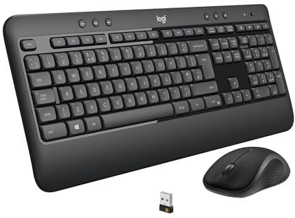 Logitech MK540 - Draadloos Toetsenbord - QWERTZ - Zwart