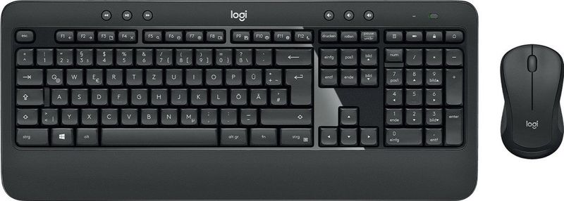 Logitech MK540 - Draadloos Toetsenbord - QWERTZ - Zwart