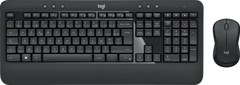 Logitech - Mk540 Advanced - Draadloos Toetsenbord en Muis Combo - Zwart