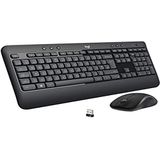 Logitech MK540 Combo draadloos toetsenbord en muis, Italiaans QWERTY-toetsenbord, zwart