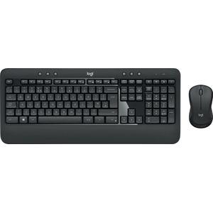 Logitech Advanced MK540 toetsenbord Inclusief muis USB QWERTY Italiaans Zwart, Wit