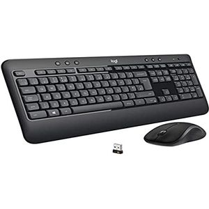 Logitech MK540 Combo toetsenbord en muis, draadloos, QWERTY-toetsenbord Italiaans - zwart