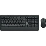 Logitech - MK540 Draadloos Toetsenbord En Muis - Spaans - Zwart - Comfortabel